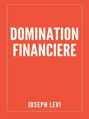 cover image of Domination Financière
